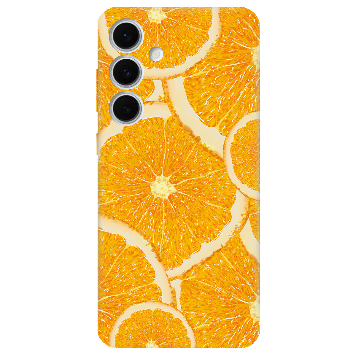 Чехол для Samsung Galaxy S24 FE Orange - фото 1 Чехол для Samsung Galaxy S24 FE Orange - фото 1 - Чехлы для телефонов