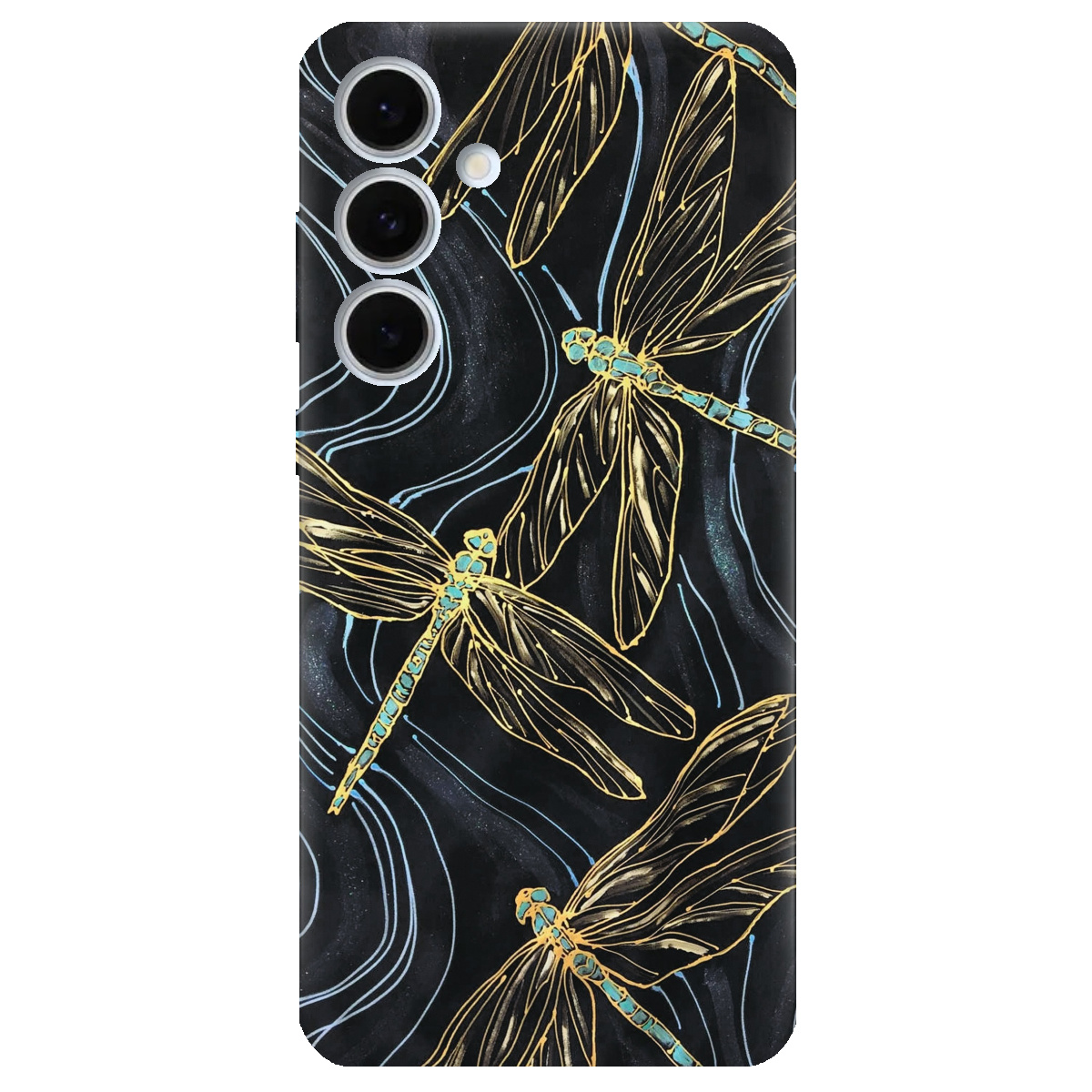 Чехол для Samsung Galaxy S24 FE Dragonfly - фото 1 - Чехлы для телефонов