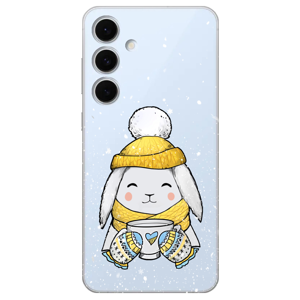 Чохол для Samsung Galaxy S24 FE Пухнастик - фото 1 - Чохли для телефонів