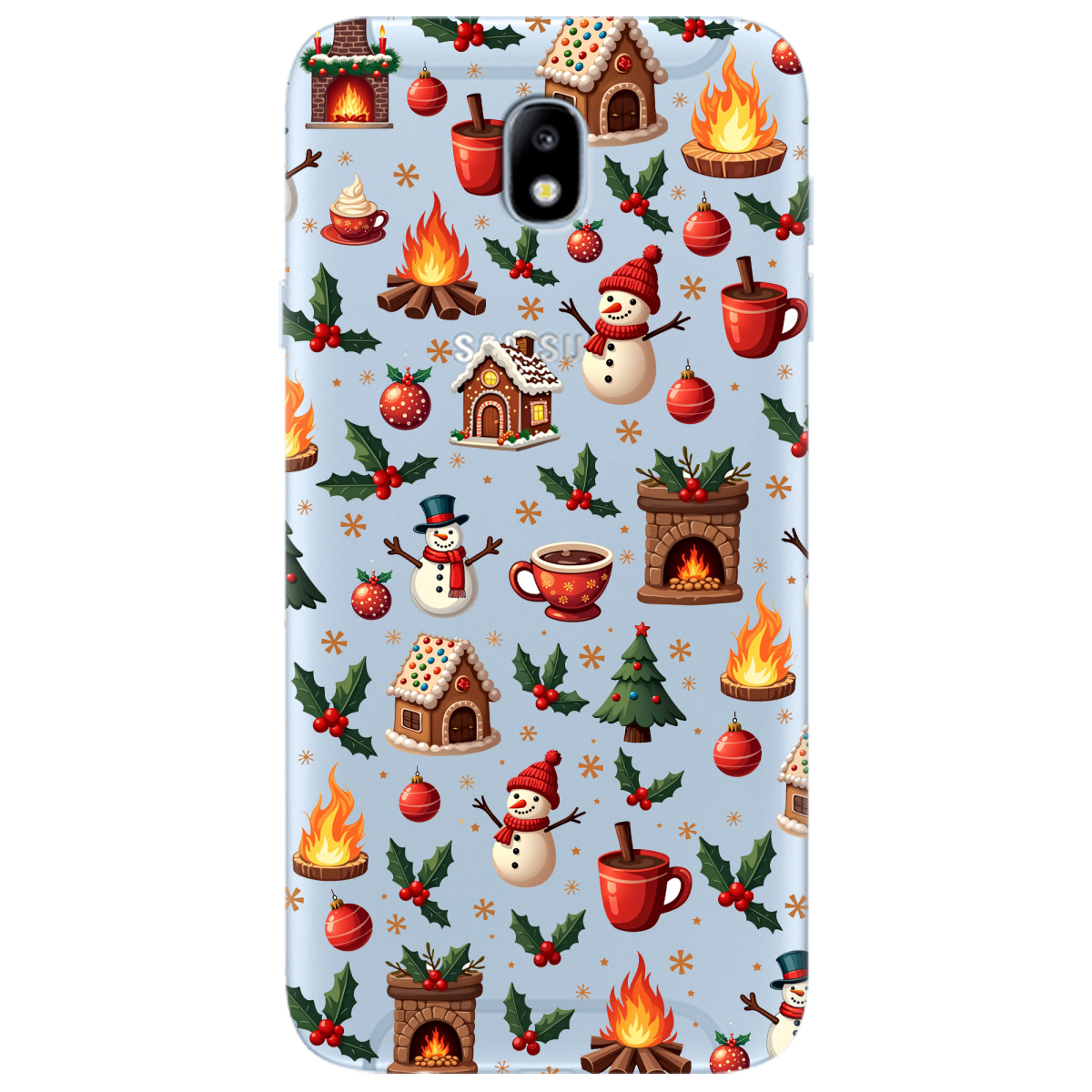 Чехол для Samsung Galaxy J7 2017 Festive Glow - фото 1 Чехол для Samsung Galaxy J7 2017 Festive Glow - фото 1 - Чехлы для телефонов