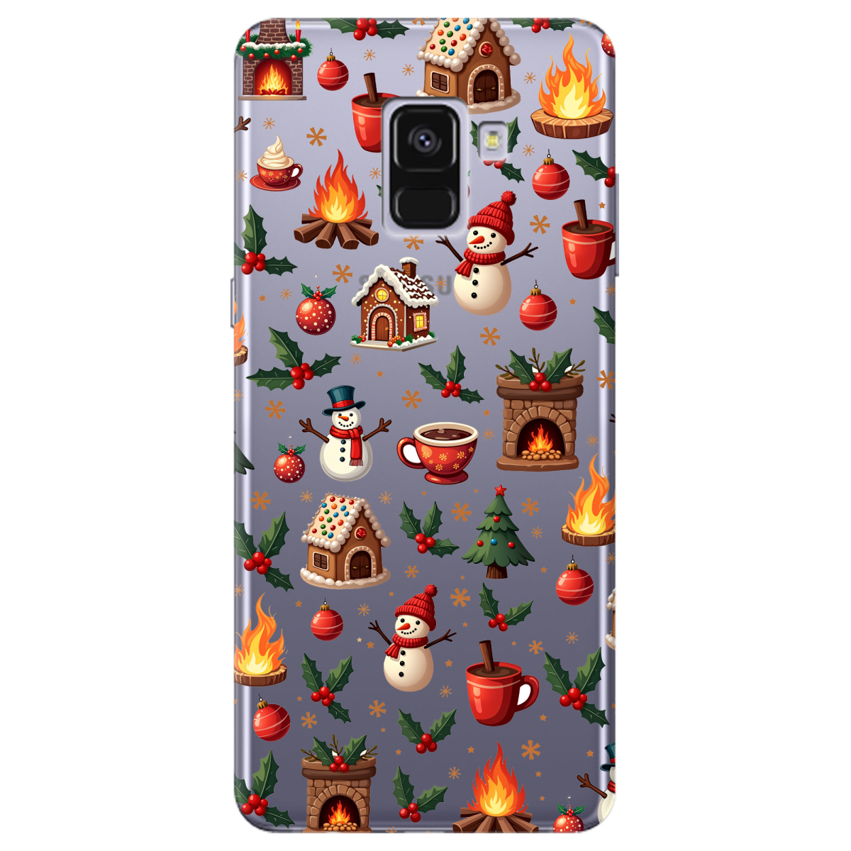 Чохол для Samsung Galaxy A8 Plus 2018 Festive Glow - фото 1 - Чохли для телефонів