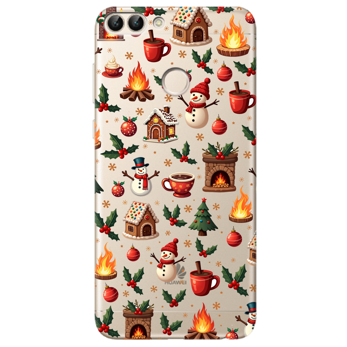 Чехол для Huawei P Smart Festive Glow - фото 1 - Чехлы для телефонов