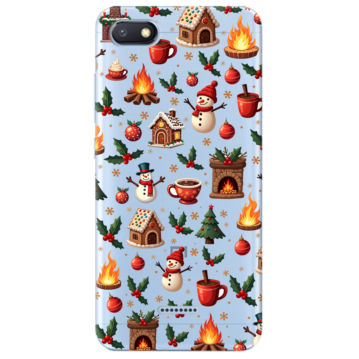 Чехол для Xiaomi Redmi 6A Festive Glow - фото 1 Чехол для Xiaomi Redmi 6A Festive Glow - фото 1 - Чехлы для телефонов