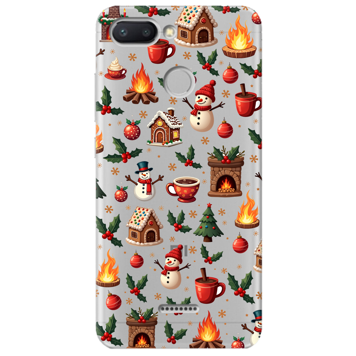 Чохол для Xiaomi Redmi 6 Festive Glow - фото 1 - Чохли для телефонів