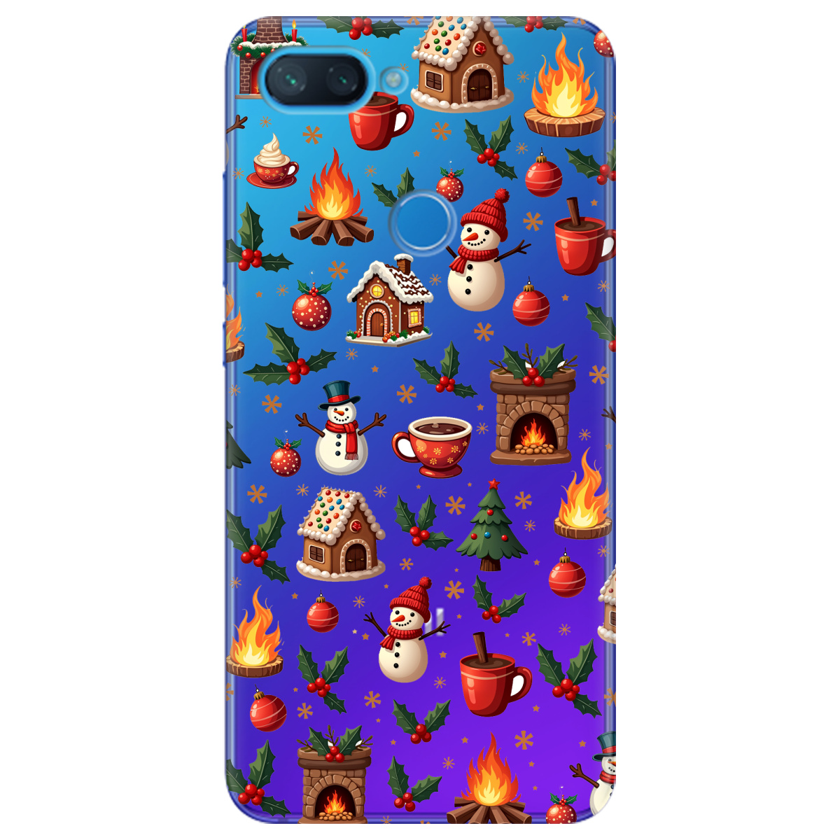 Чохол для Xiaomi Mi 8 Lite Festive Glow - фото 1 - Чохли для телефонів