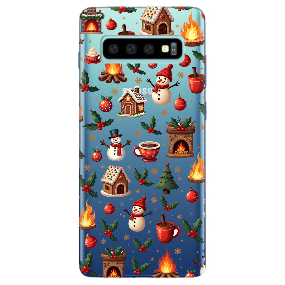 Чохол для Samsung Galaxy S10 Plus Festive Glow - фото 1 Чохол для Samsung Galaxy S10 Plus Festive Glow - фото 1 - Чохли для телефонів