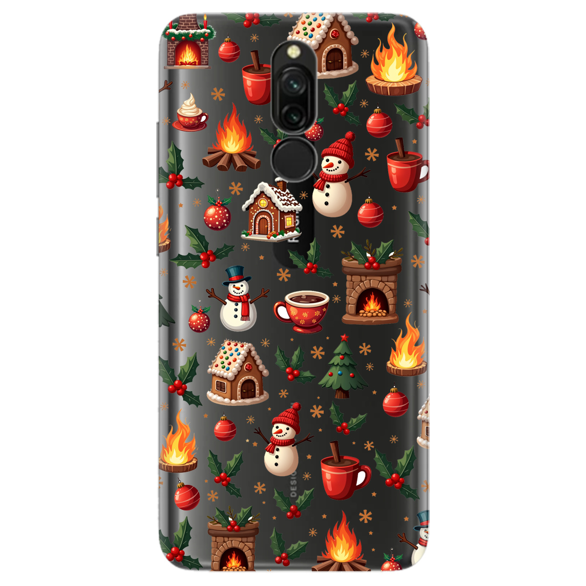 Чехол для Xiaomi Redmi 8 Festive Glow - фото 1 Чехол для Xiaomi Redmi 8 Festive Glow - фото 1 - Чехлы для телефонов