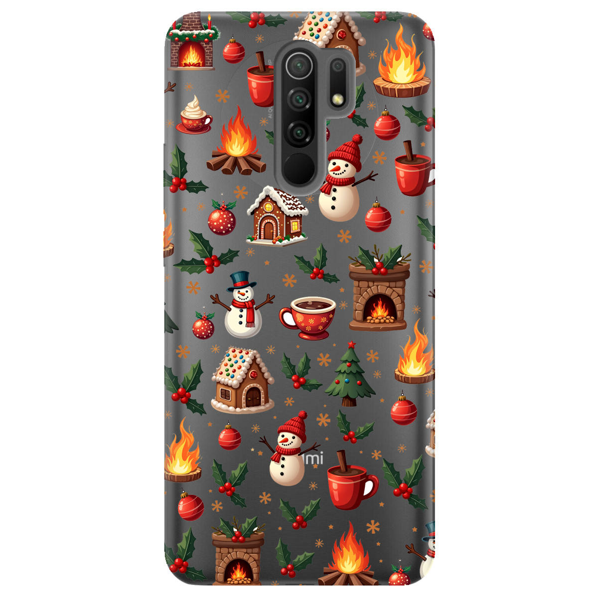 Чохол для Xiaomi Redmi 9 Festive Glow - фото 1 - Чохли для телефонів