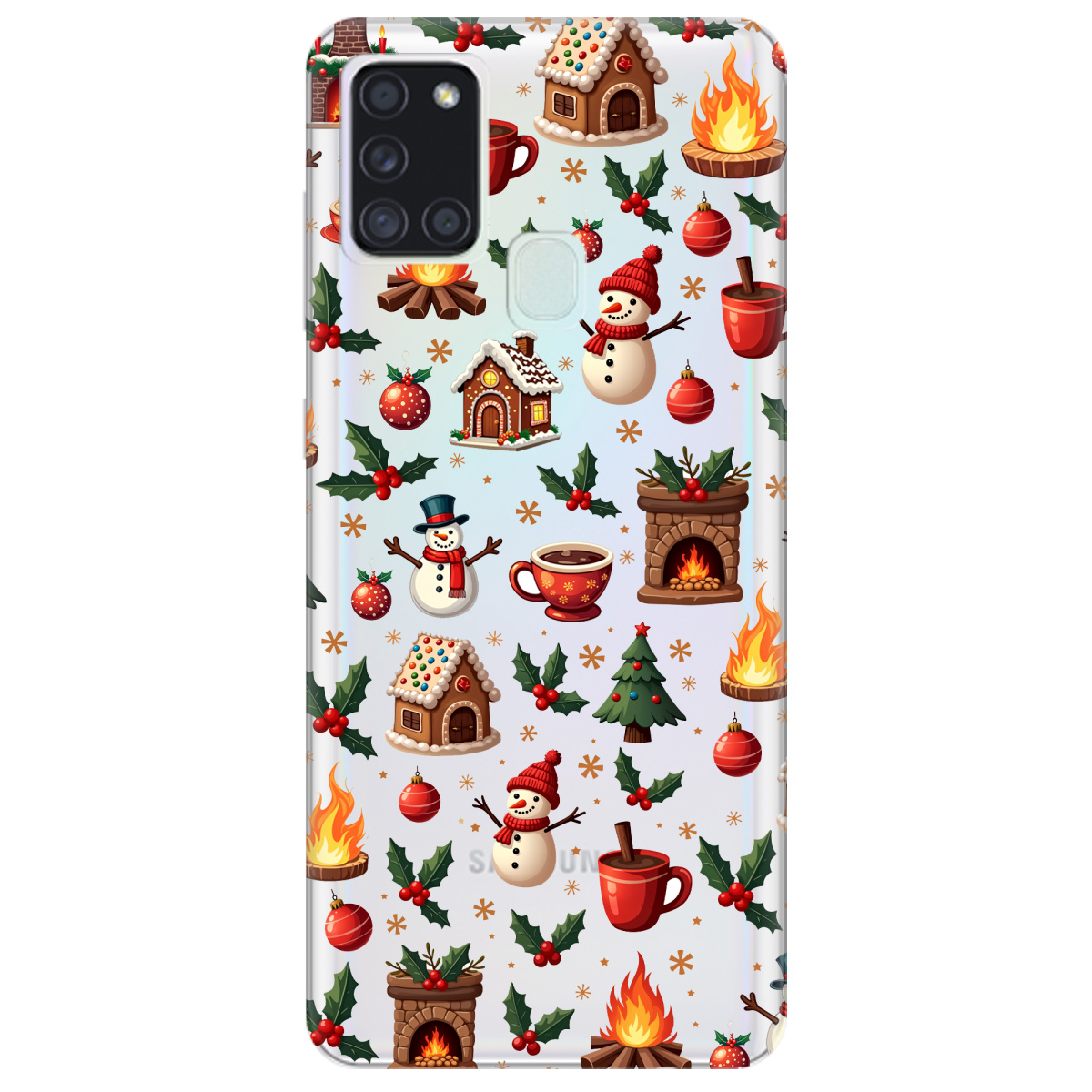 Чохол для Samsung Galaxy A21s Festive Glow - фото 1 - Чохли для телефонів