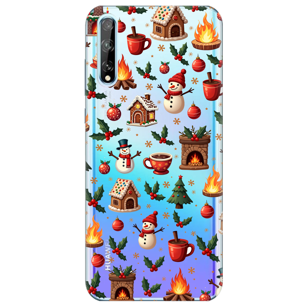 Чохол для Huawei P Smart S Festive Glow - фото 1 Чохол для Huawei P Smart S Festive Glow - фото 1 - Чохли для телефонів