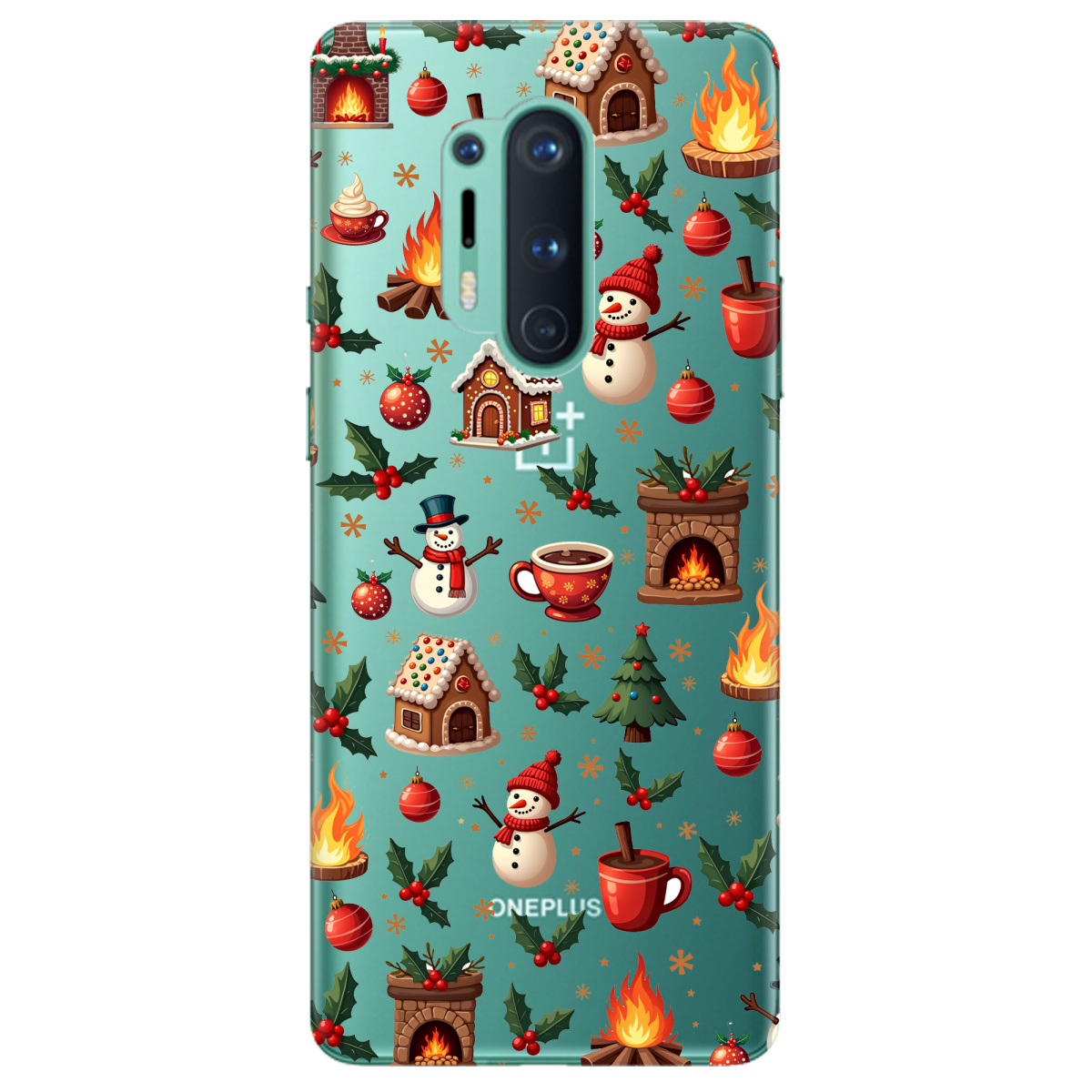 Чохол для OnePlus 8 Pro Festive Glow - фото 1 Чохол для OnePlus 8 Pro Festive Glow - фото 1 - Чохли для телефонів