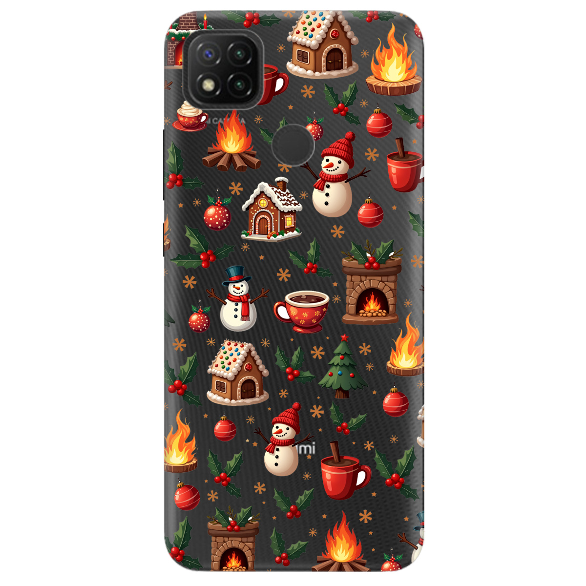 Чехол для Xiaomi Redmi 9C Festive Glow - фото 1 Чехол для Xiaomi Redmi 9C Festive Glow - фото 1 - Чехлы для телефонов