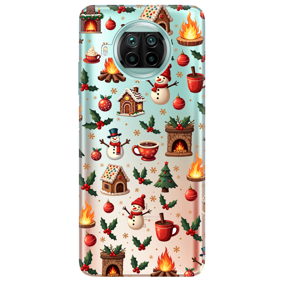 Чехол для Xiaomi Mi 10T Lite Festive Glow - фото 1 Чехол для Xiaomi Mi 10T Lite Festive Glow - фото 1 - Чехлы для телефонов