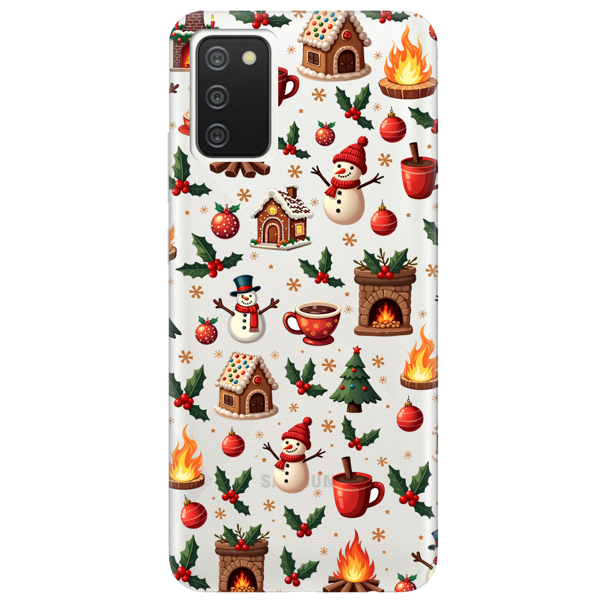 Чехол для Samsung Galaxy A02s Festive Glow - фото 1 - Чехлы для телефонов