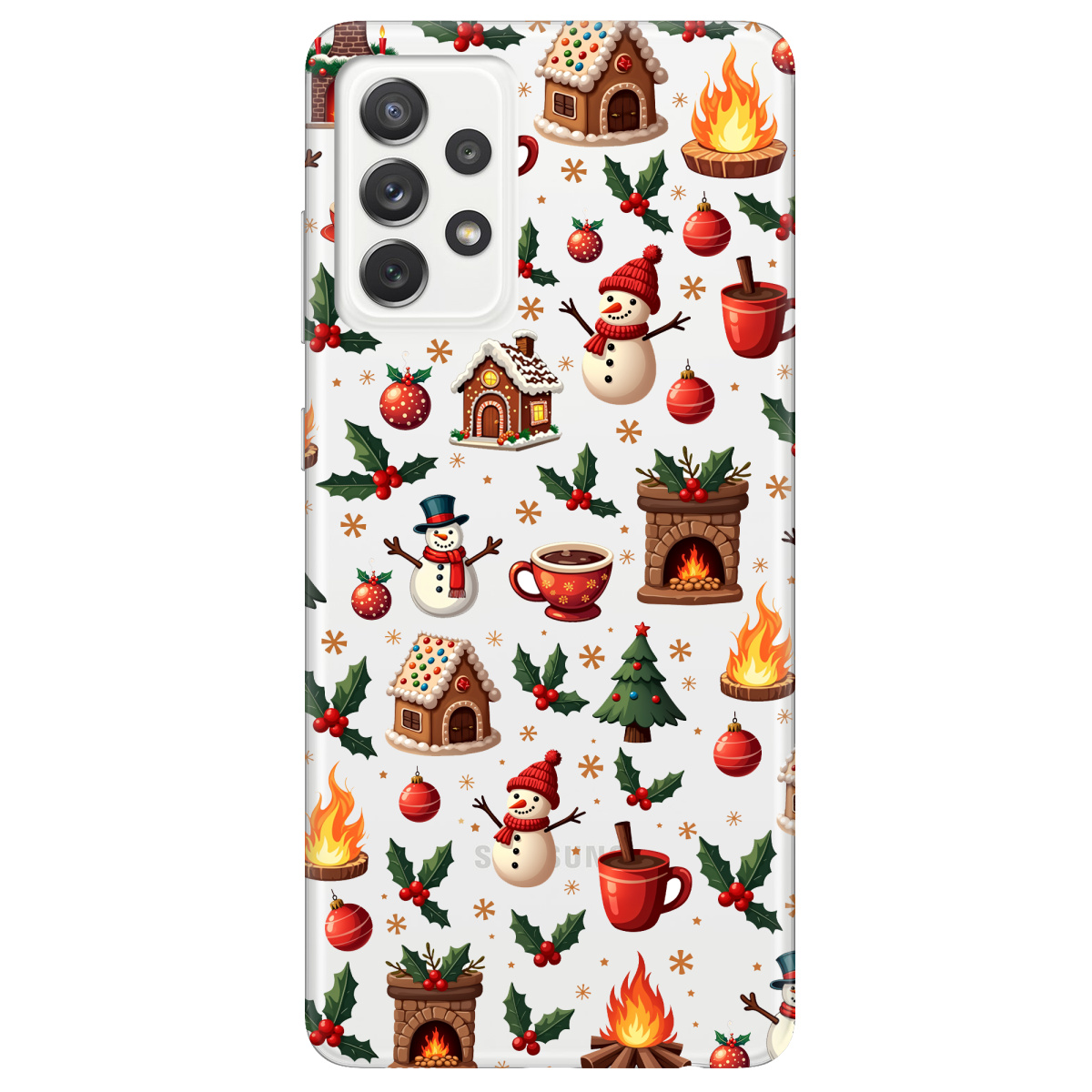 Чехол для Samsung Galaxy A72 Festive Glow - фото 1 - Чехлы для телефонов