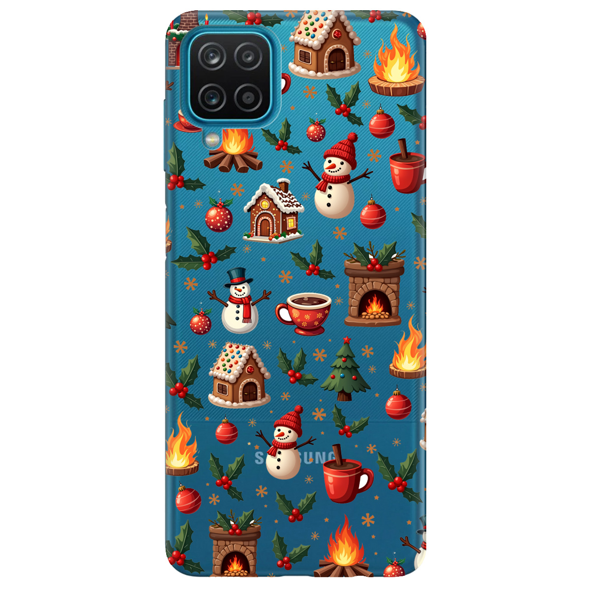 Чехол для Samsung Galaxy M12 Festive Glow - фото 1 - Чехлы для телефонов