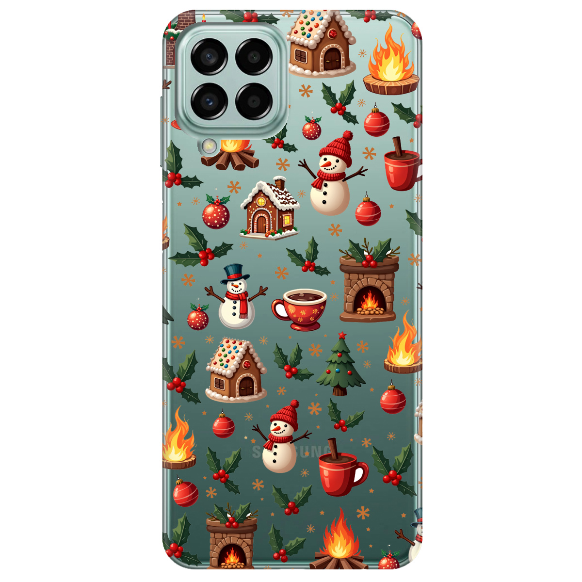 Чехол для Samsung Galaxy M33 5G Festive Glow - фото 1 - Чехлы для телефонов