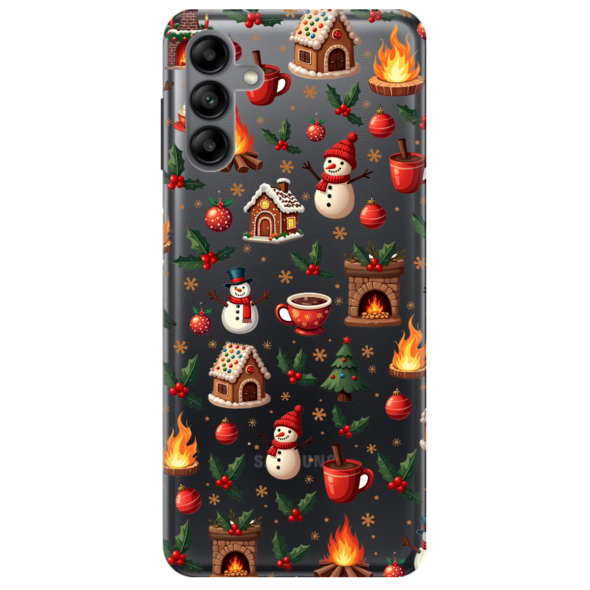 Чехол для Samsung Galaxy A04s Festive Glow - фото 1 Чехол для Samsung Galaxy A04s Festive Glow - фото 1 - Чехлы для телефонов