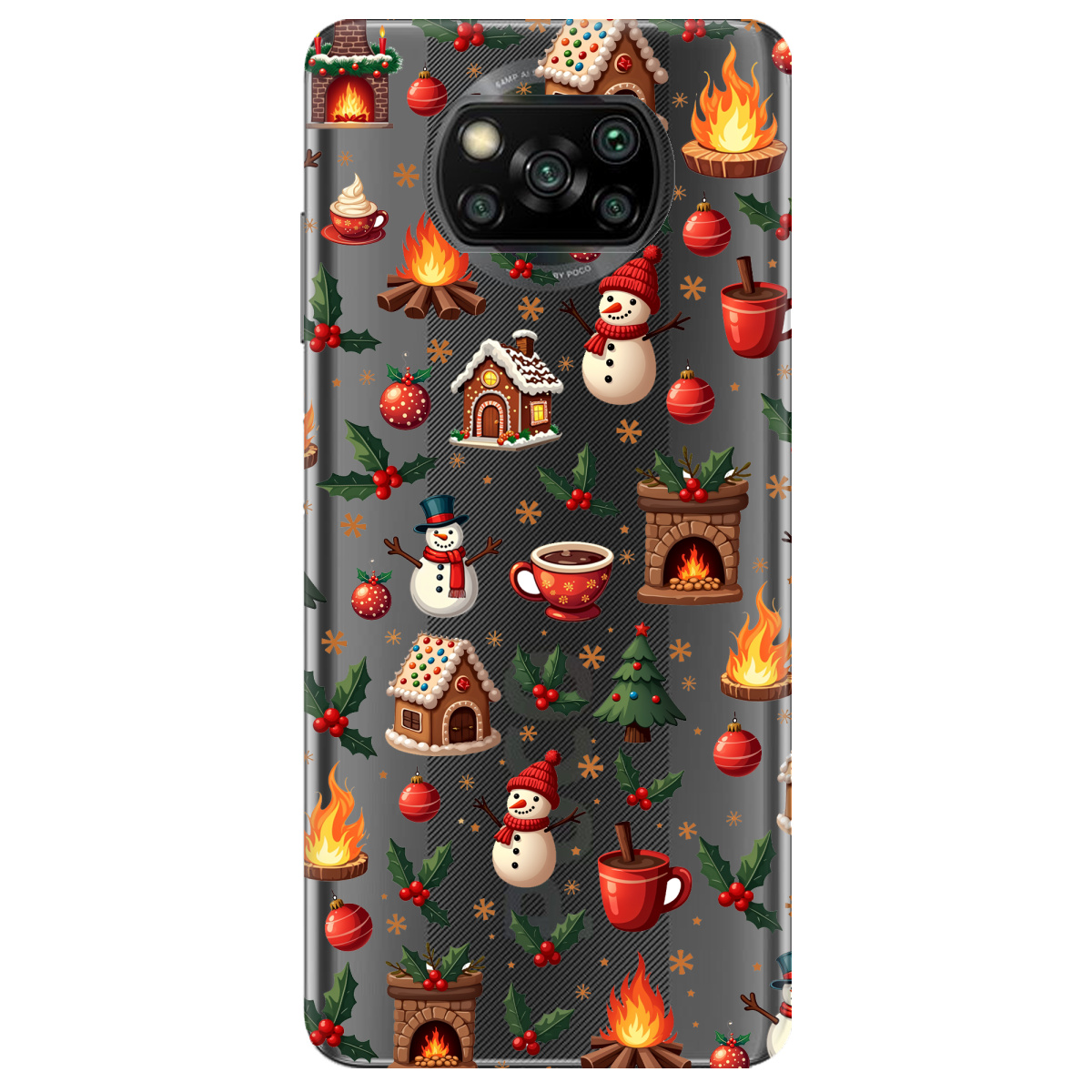 Чехол для Xiaomi Poco X3 Pro Festive Glow - фото 1 - Чехлы для телефонов