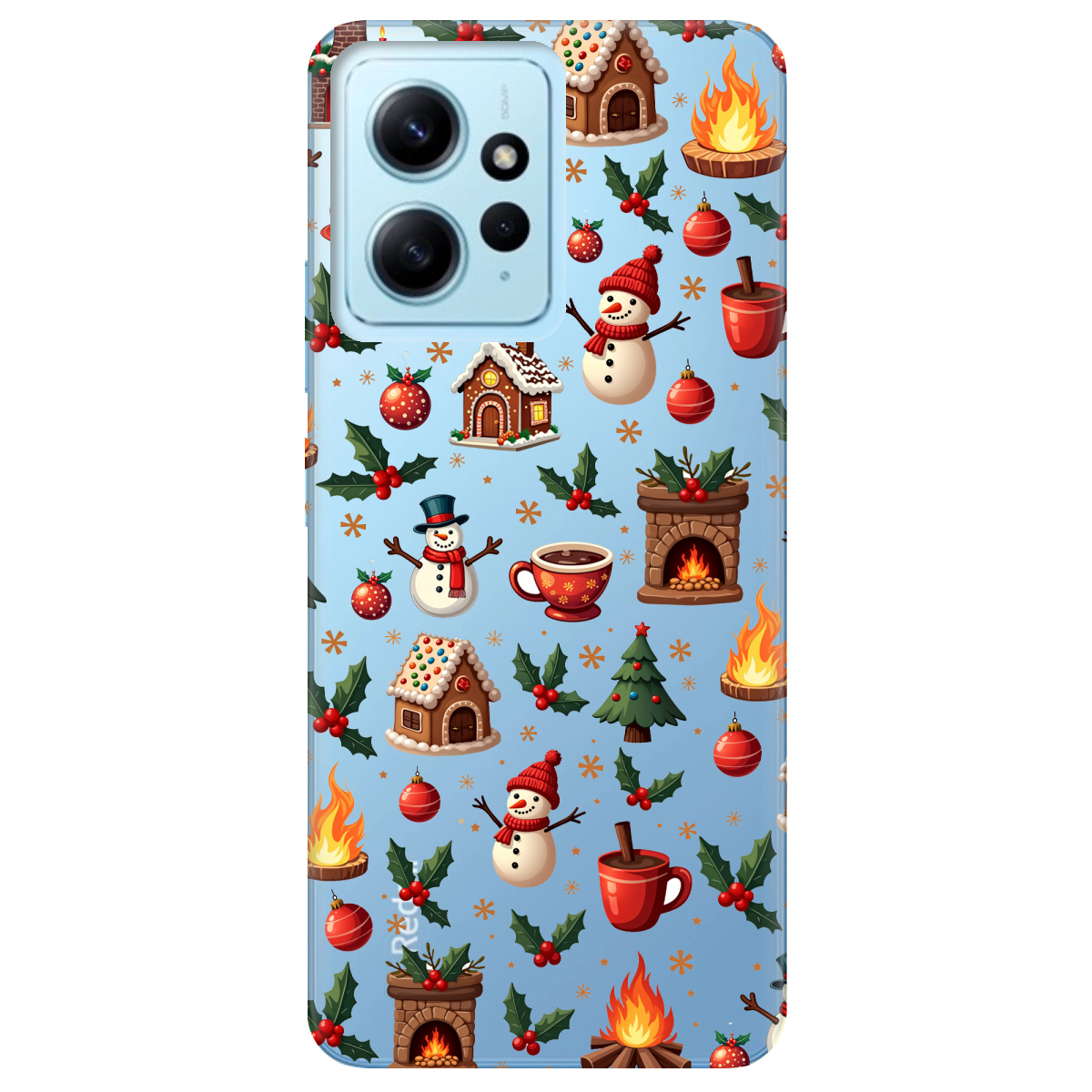 Чехол для Xiaomi Redmi Note 12 4G Festive Glow - фото 1 - Чехлы для телефонов