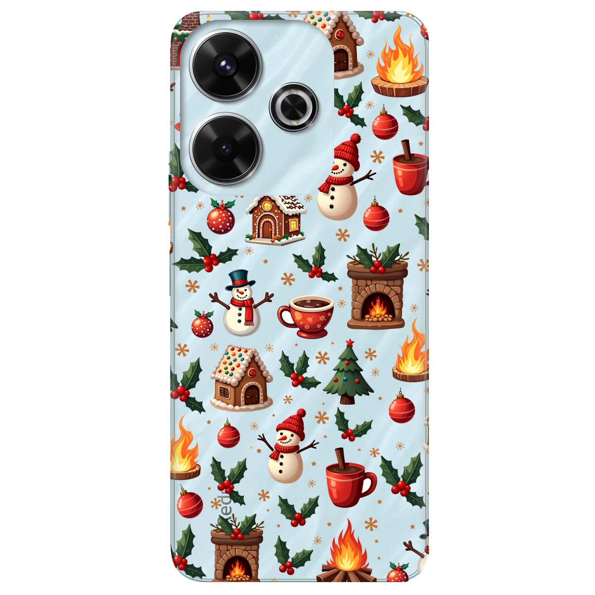 Чехол для Xiaomi Poco M6 4G Festive Glow - фото 1 - Чехлы для телефонов