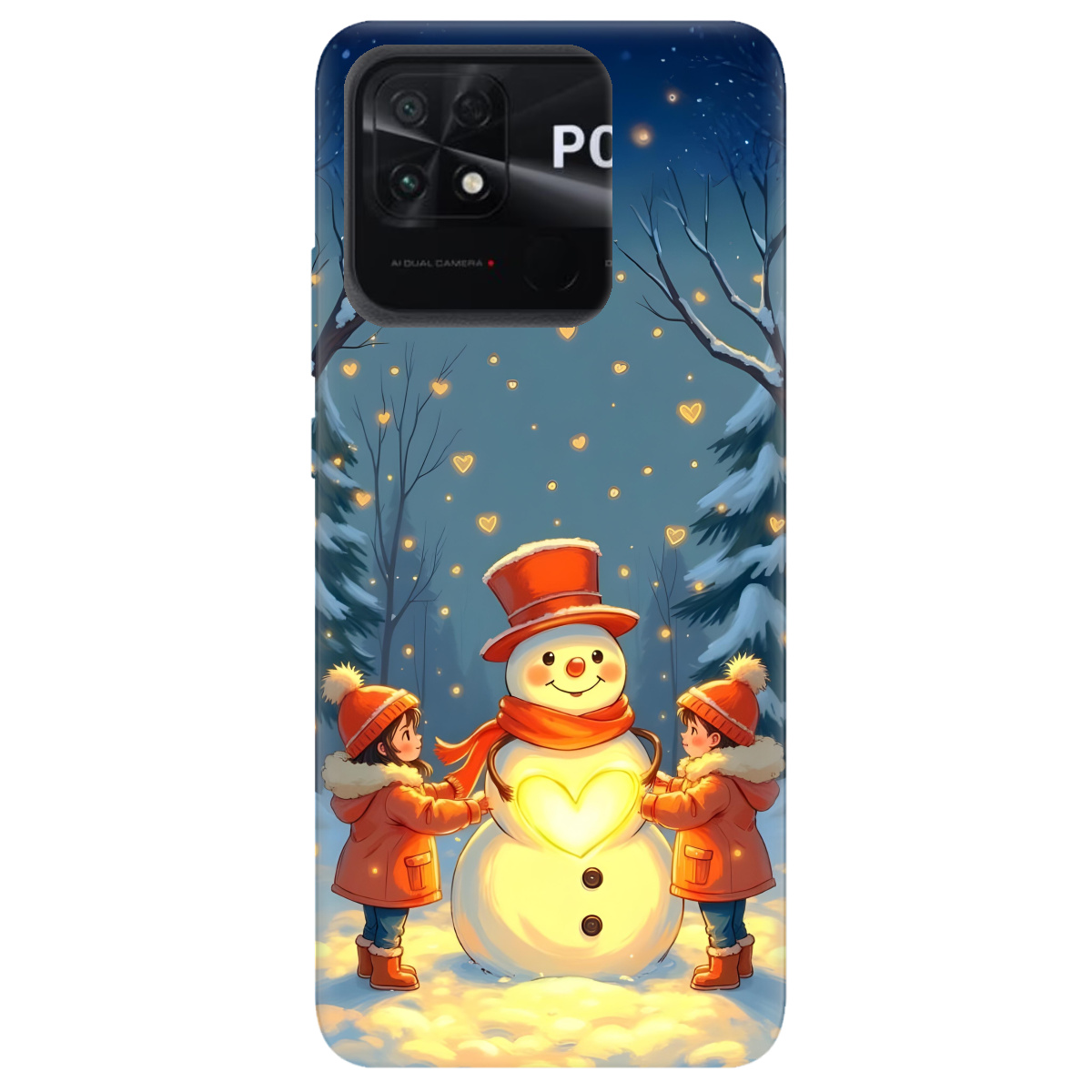 Чехол для Xiaomi Poco C40 Fairy Lights - фото 1 Чехол для Xiaomi Poco C40 Fairy Lights - фото 1 - Чехлы для телефонов