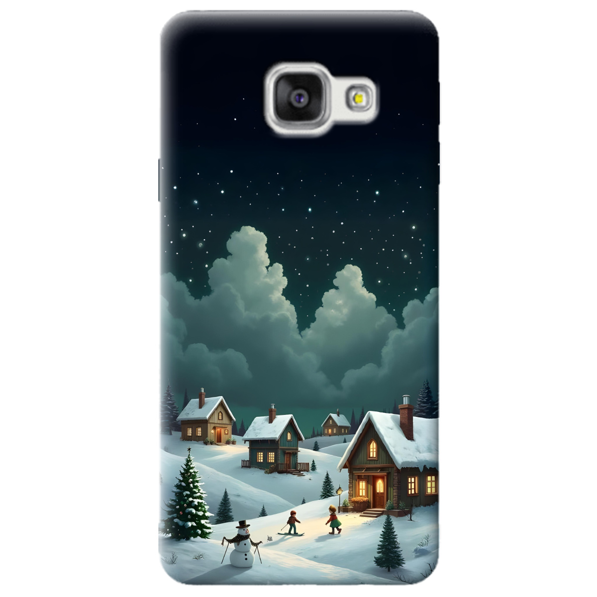 Чехол для Samsung Galaxy A3 2016 Winter Night - фото 1 Чехол для Samsung Galaxy A3 2016 Winter Night - фото 1 - Чехлы для телефонов