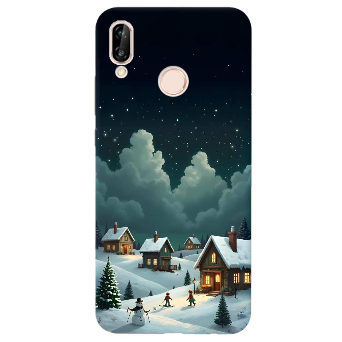 Чехол для Huawei P20 Lite Winter Night - фото 1 - Чехлы для телефонов