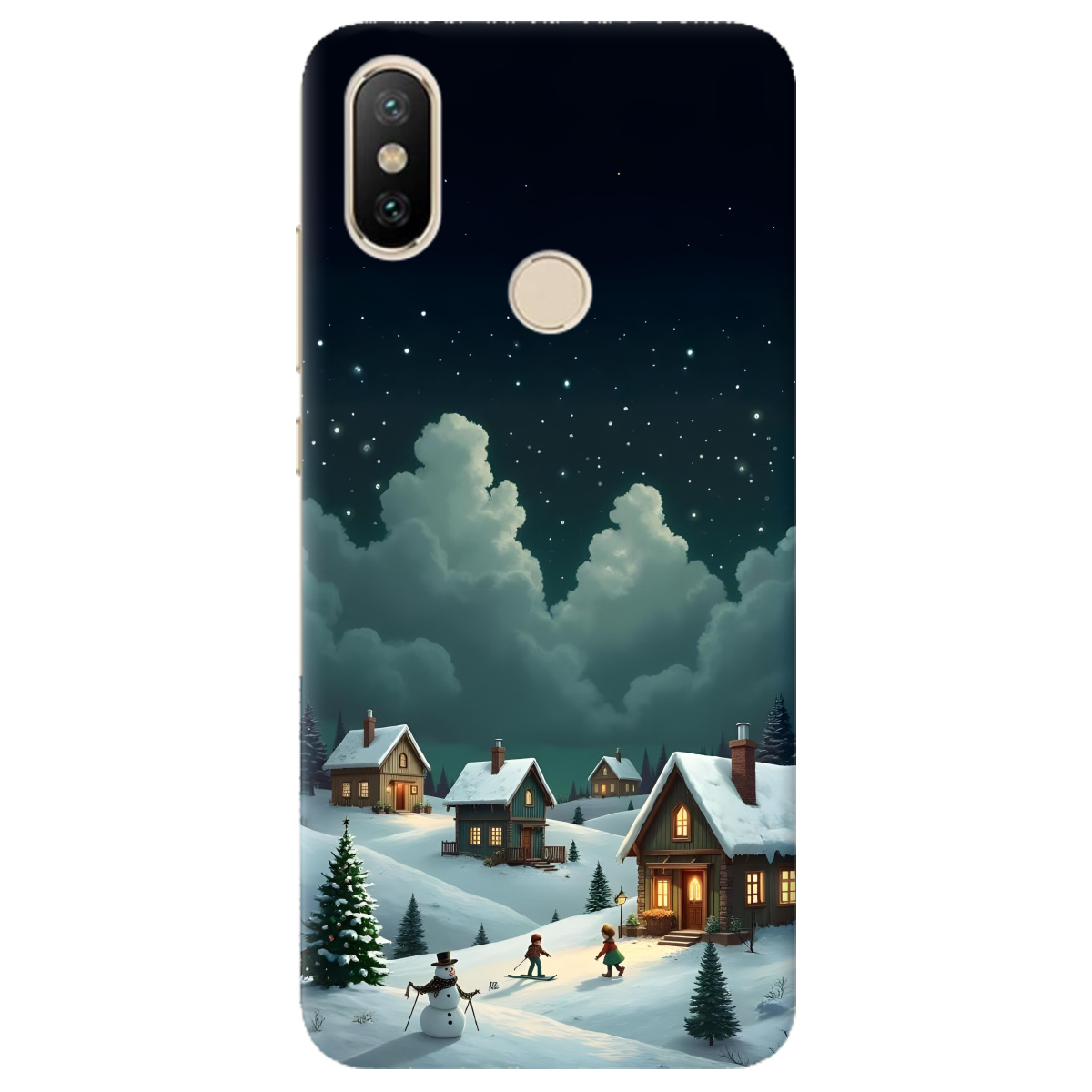 Чохол для Xiaomi Mi A2 Mi 6X Winter Night - фото 1 - Чохли для телефонів