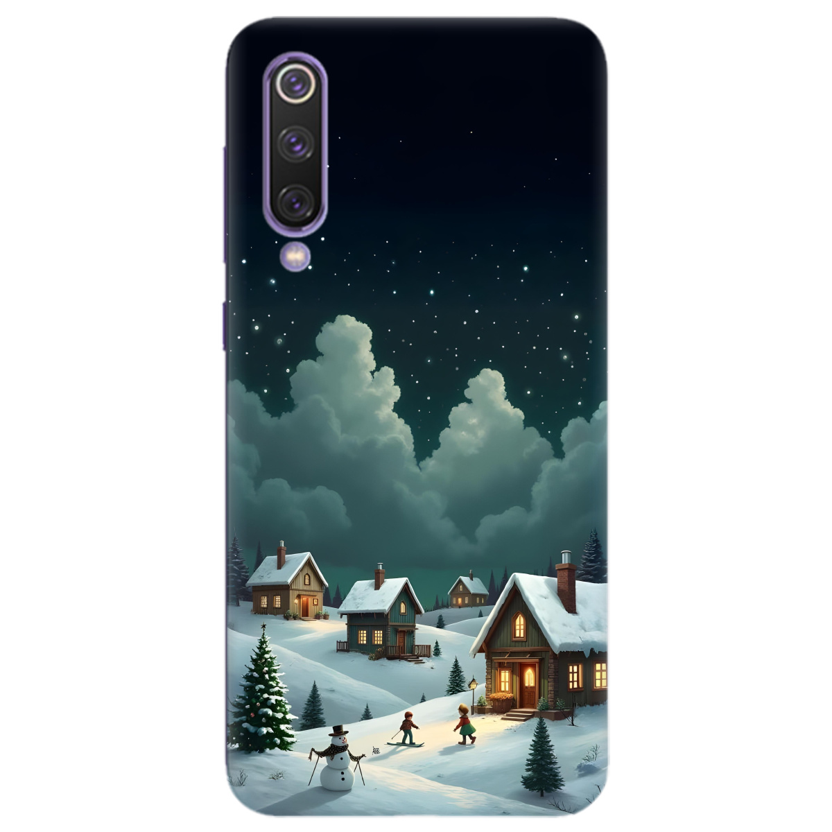 Чехол для Xiaomi Mi 9 SE Winter Night - фото 1 - Чехлы для телефонов