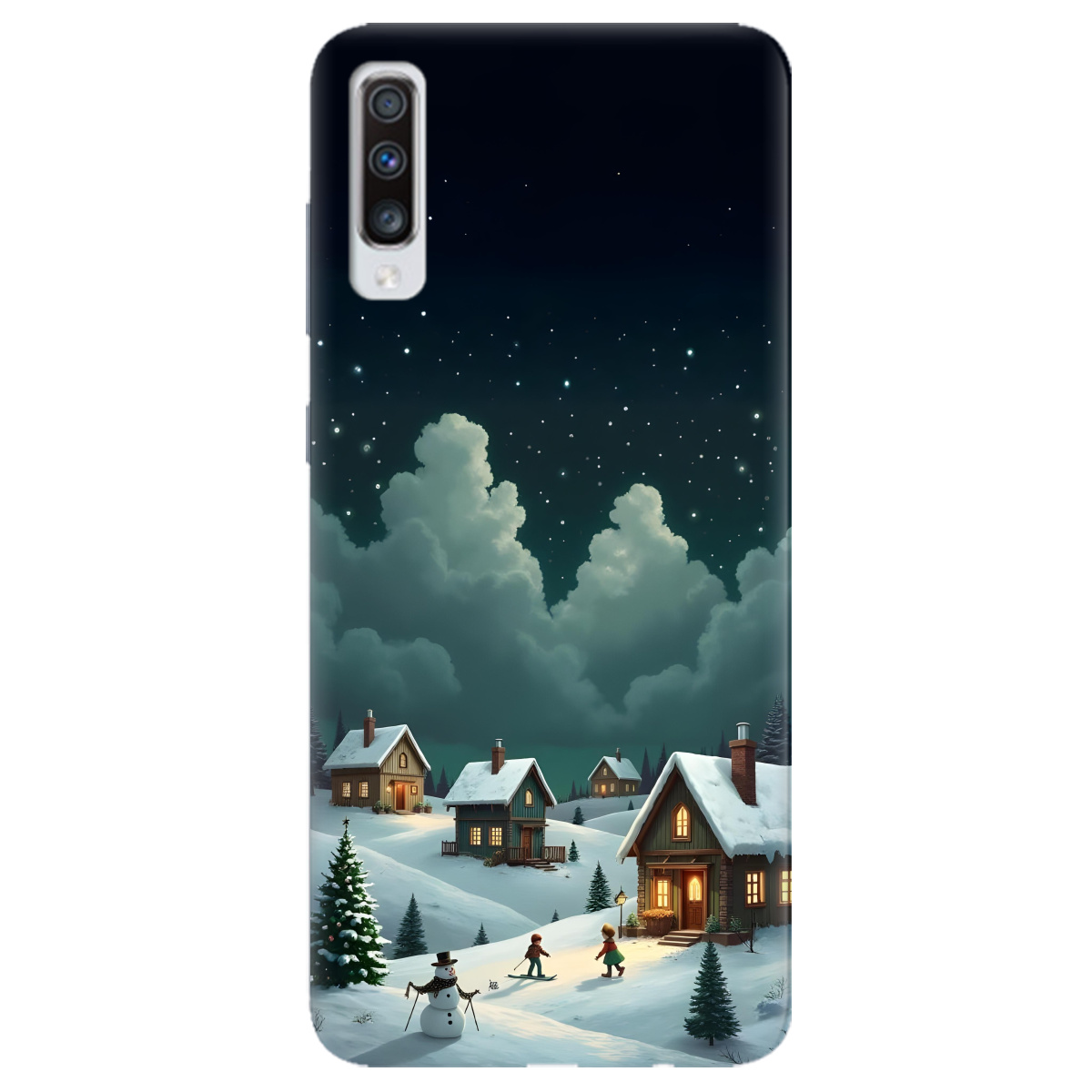 Чехол для Samsung Galaxy A70 Winter Night - фото 1 - Чехлы для телефонов