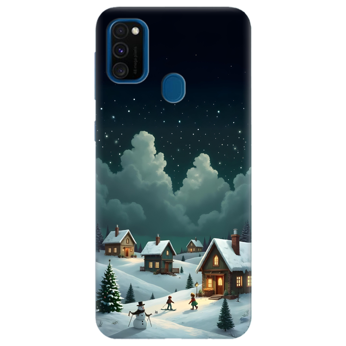 Чохол для Samsung Galaxy M30s Winter Night - фото 1 - Чохли для телефонів