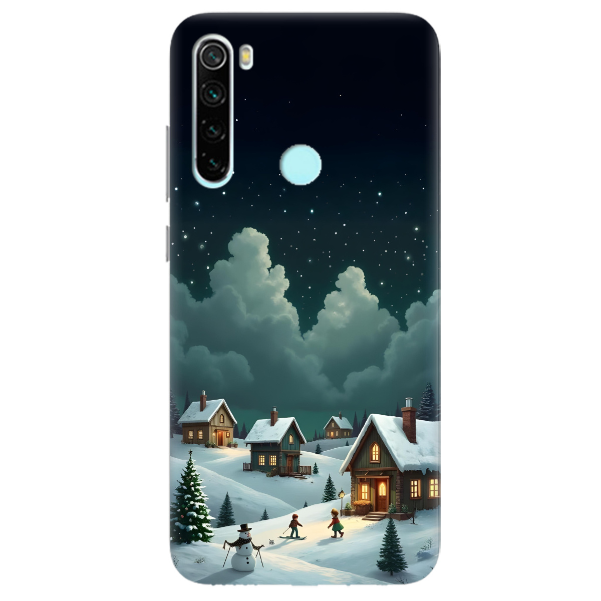Чехол для Xiaomi Redmi Note 8T Winter Night - фото 1 - Чехлы для телефонов