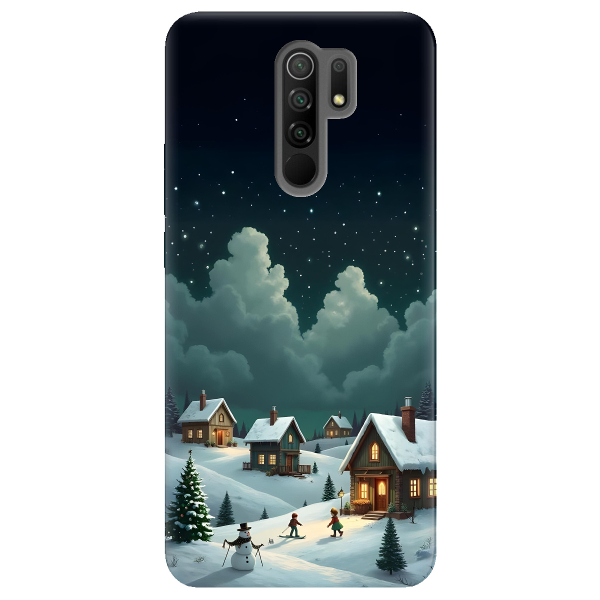 Чехол для Xiaomi Redmi 9 Winter Night - фото 1 - Чехлы для телефонов