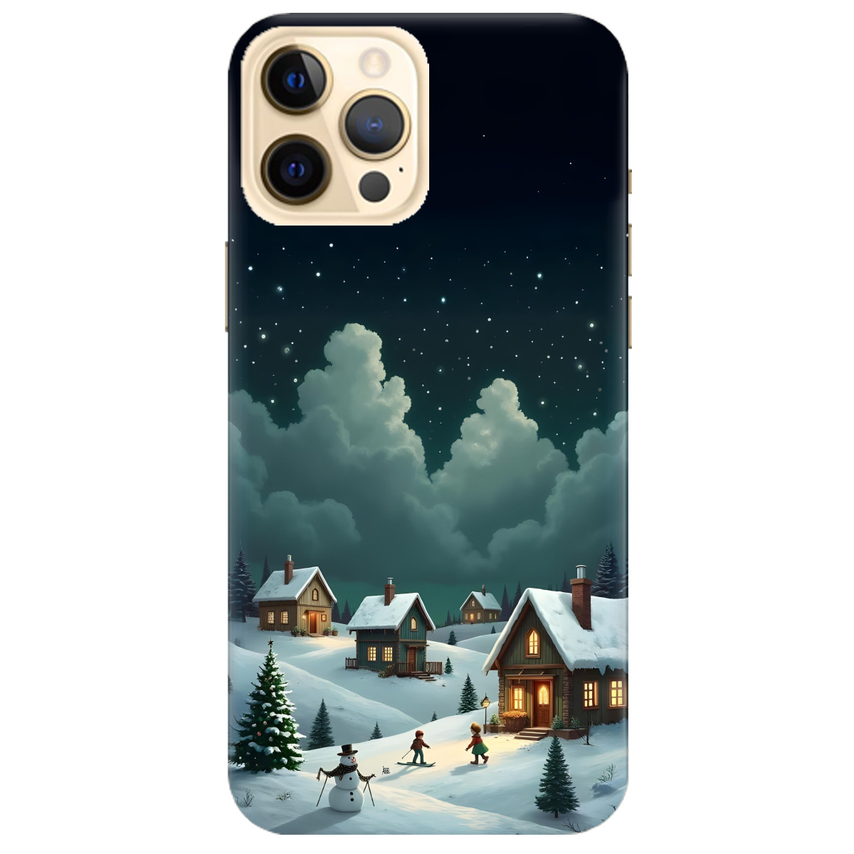 Чохол для Apple iPhone 12 Pro Max Winter Night - фото 1 - Чохли для телефонів