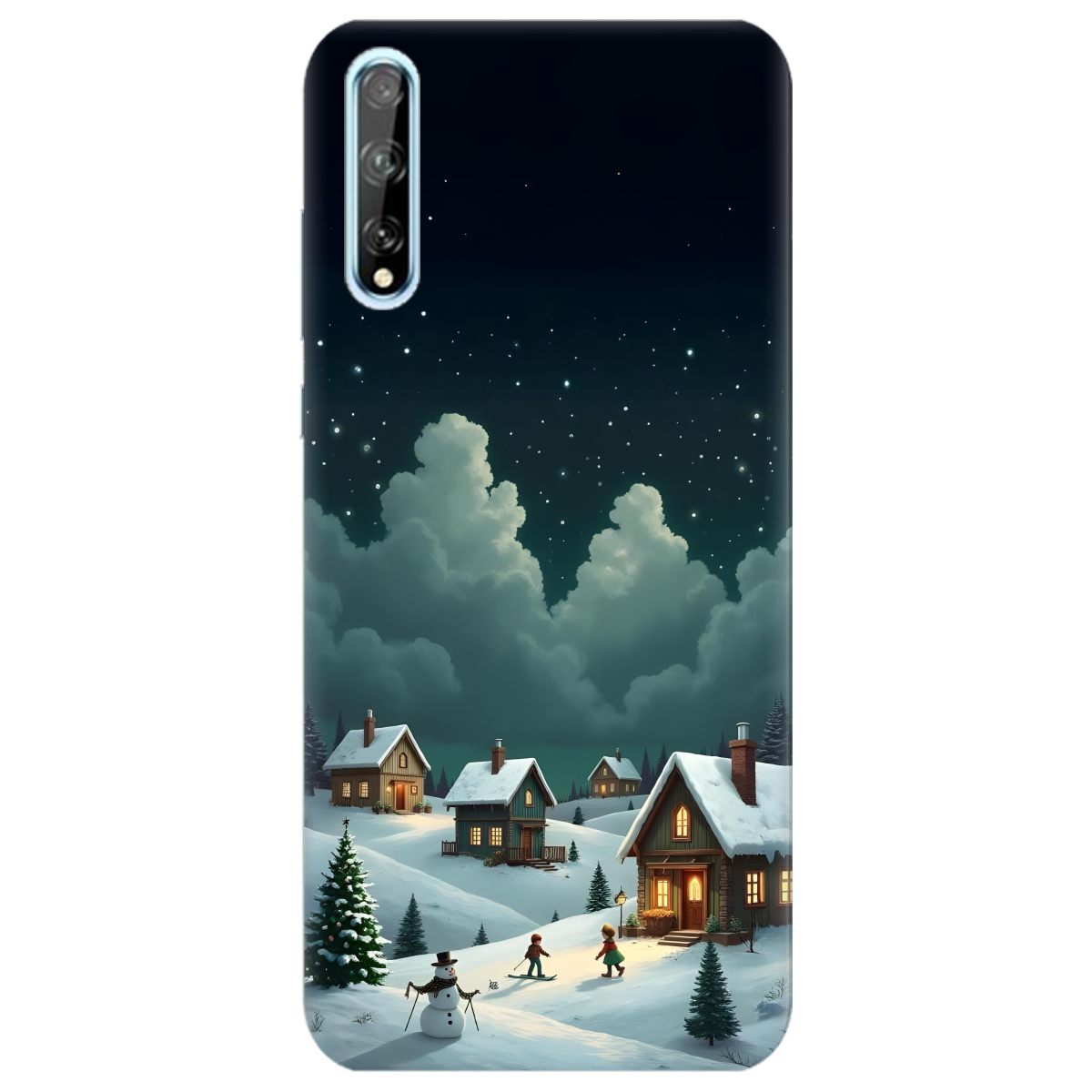Чехол для Huawei P Smart S Winter Night - фото 1 - Чехлы для телефонов