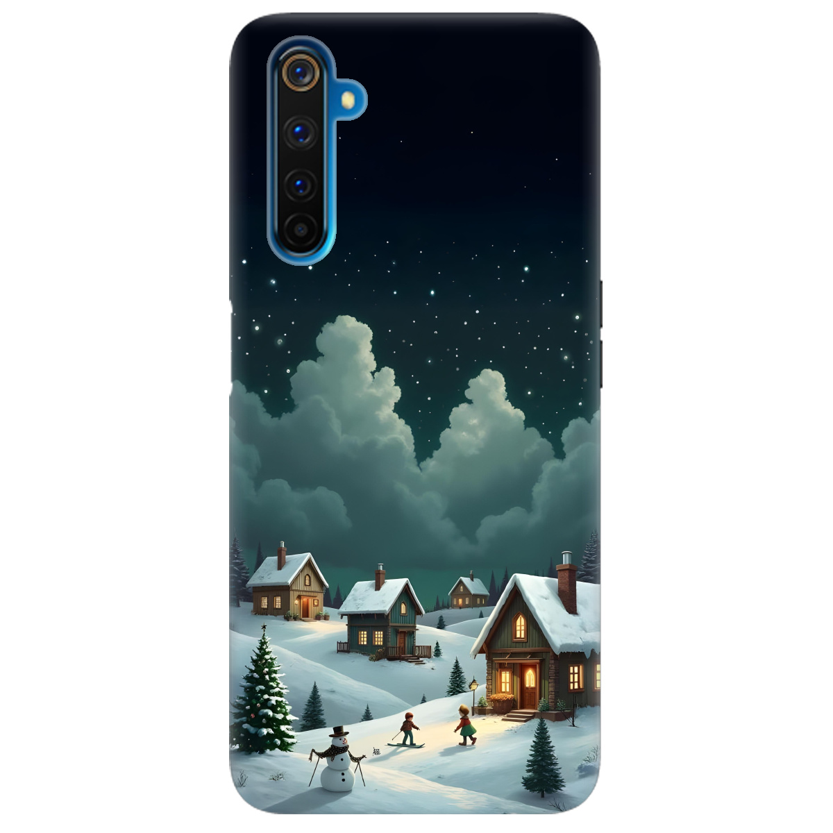 Чохол для Realme 6 Pro Winter Night - фото 1 - Чохли для телефонів