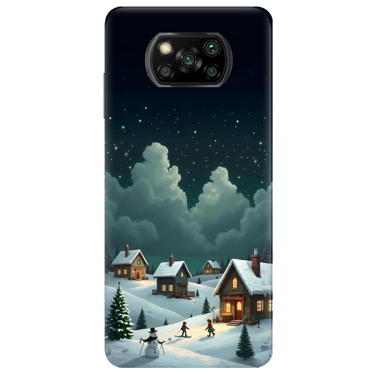 Чохол для Xiaomi Poco X3 Winter Night - фото 1 - Чохли для телефонів