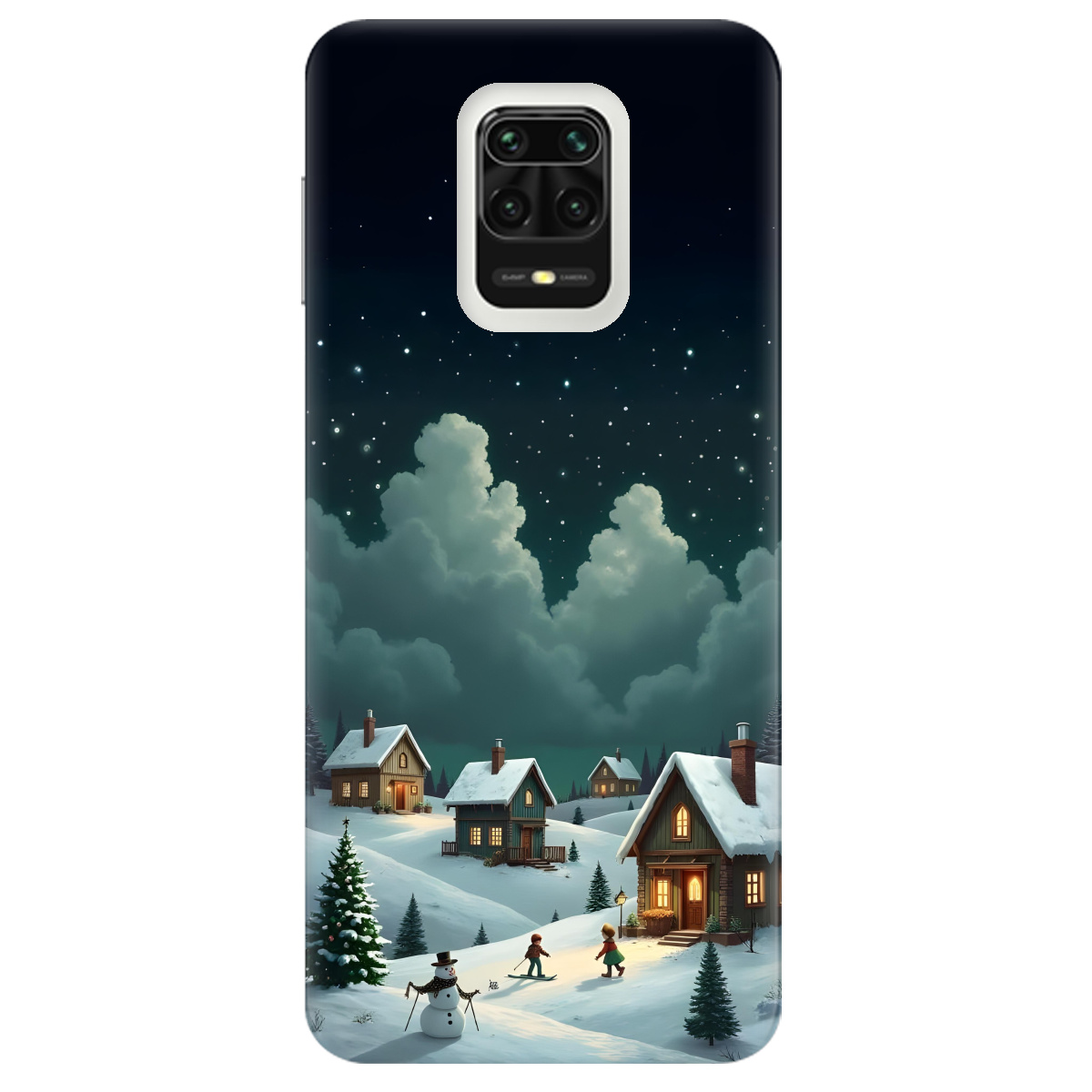 Чехол для Xiaomi Redmi Note 9s Winter Night - фото 1 Чехол для Xiaomi Redmi Note 9s Winter Night - фото 1 - Чехлы для телефонов