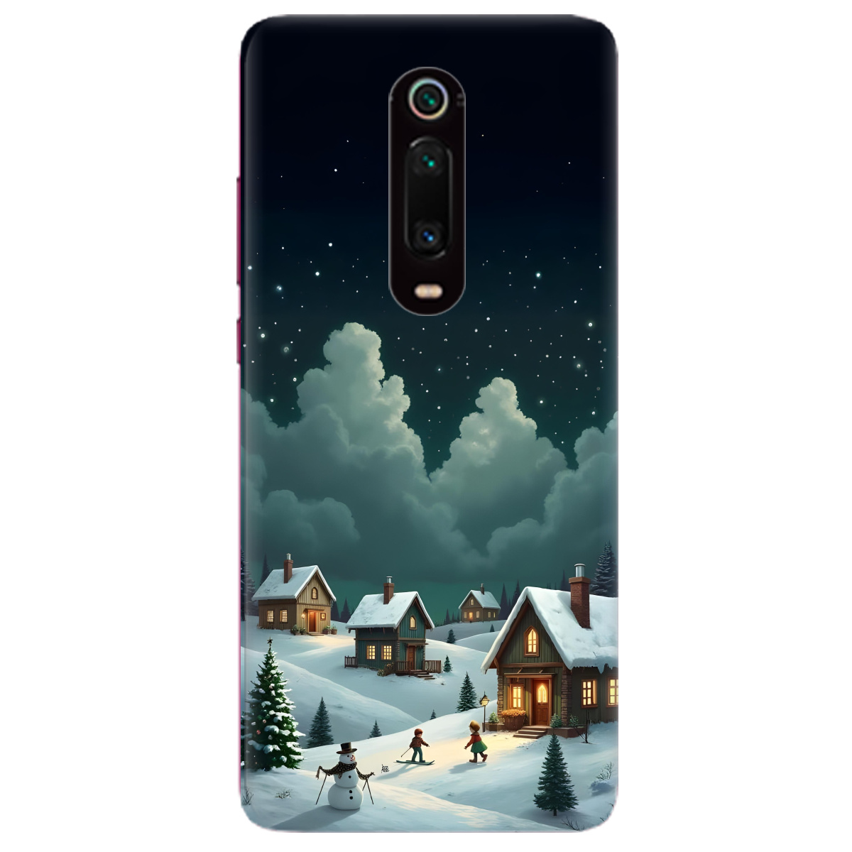 Чохол для Xiaomi Mi 9T Winter Night - фото 1 Чохол для Xiaomi Mi 9T Winter Night - фото 1 - Чохли для телефонів