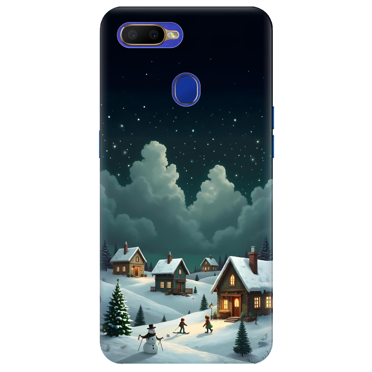 Чохол для Oppo A5s Winter Night - фото 1 - Чохли для телефонів