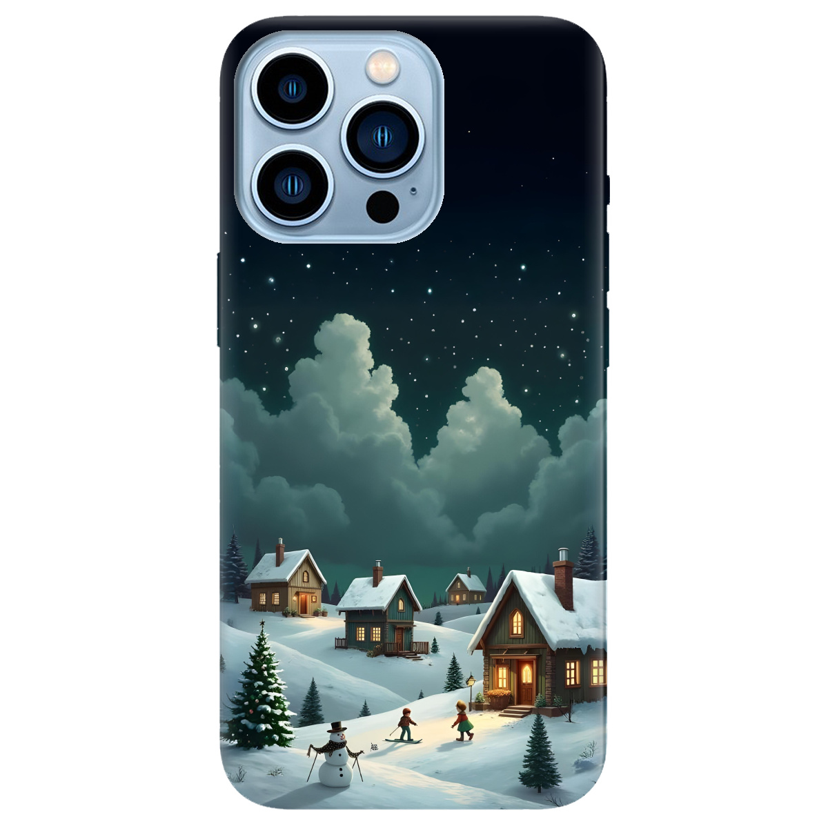 Чохол для Apple iPhone 13 Pro Max Winter Night - фото 1 - Чохли для телефонів