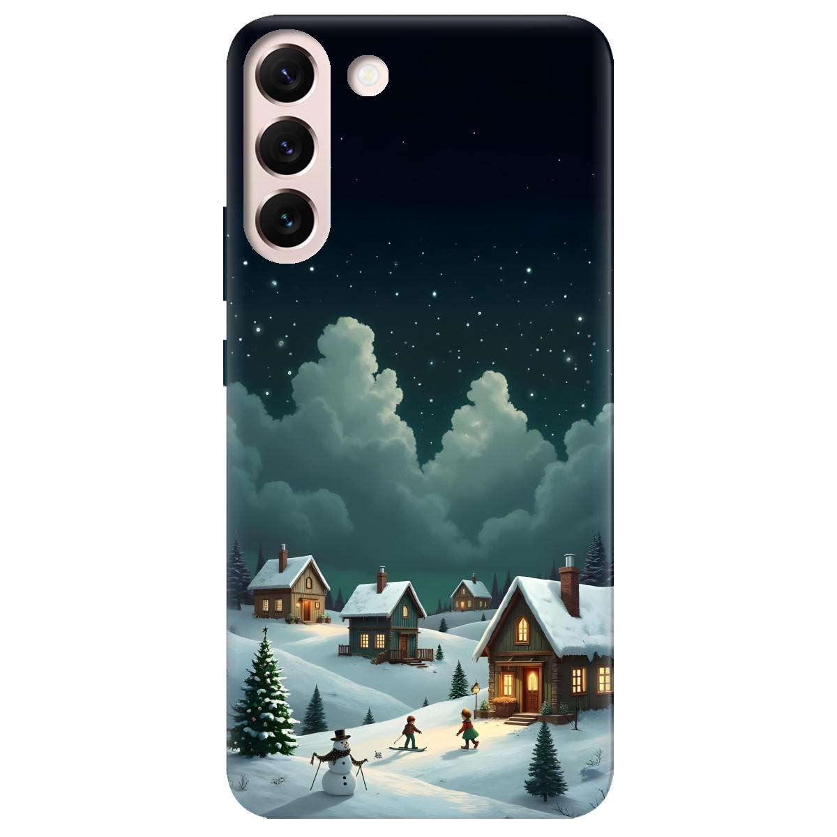 Чохол для Samsung Galaxy S22 Winter Night - фото 1 - Чохли для телефонів