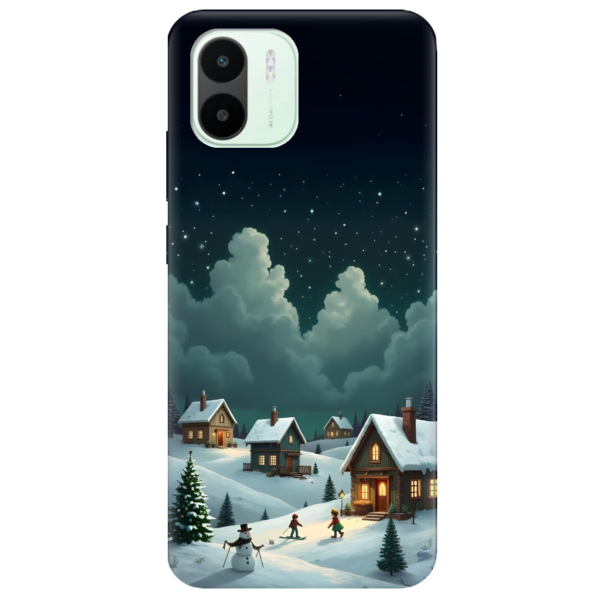 Чехол для Xiaomi Redmi A1 Winter Night - фото 1 Чехол для Xiaomi Redmi A1 Winter Night - фото 1 - Чехлы для телефонов