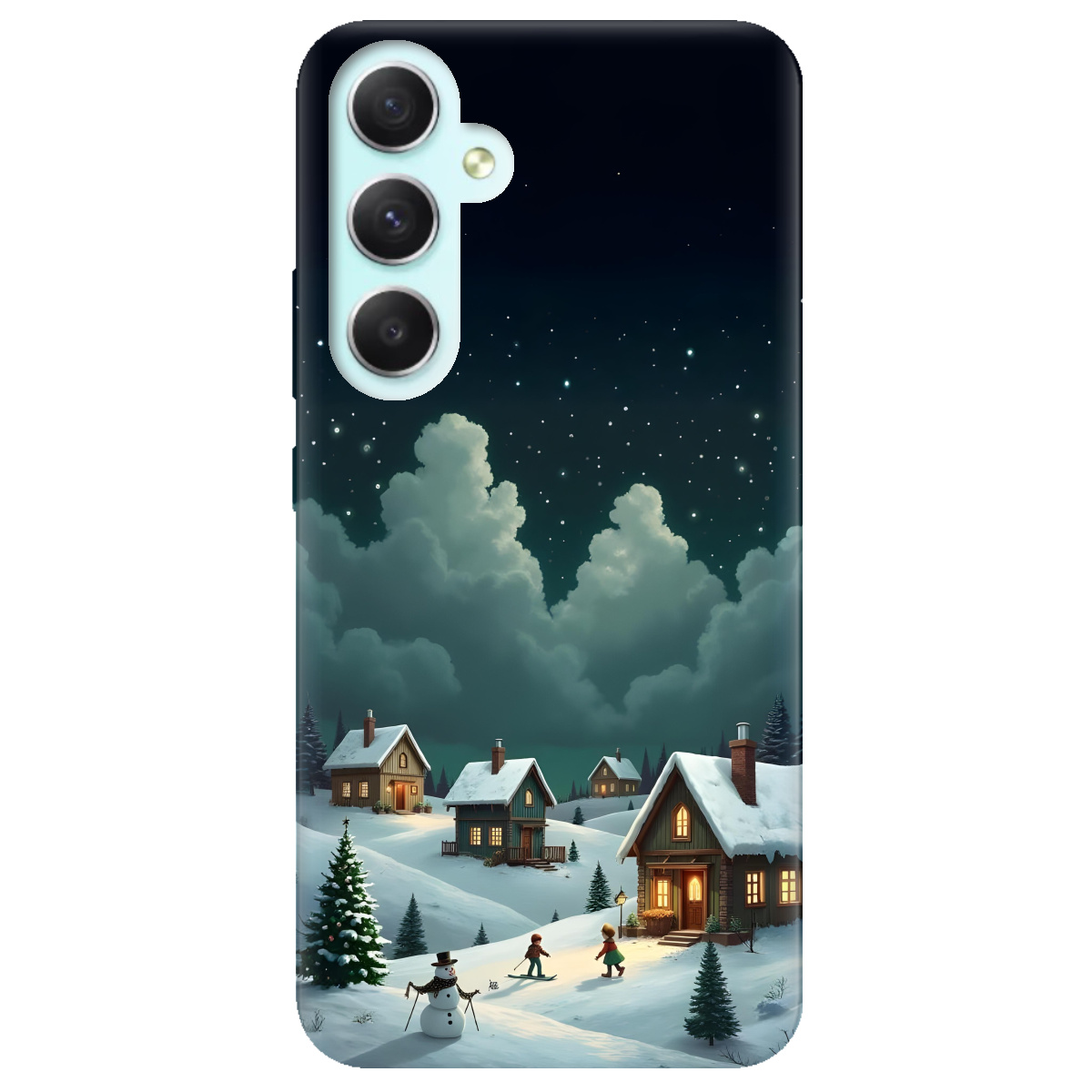 Чехол для Samsung Galaxy A34 Winter Night - фото 1 Чехол для Samsung Galaxy A34 Winter Night - фото 1 - Чехлы для телефонов