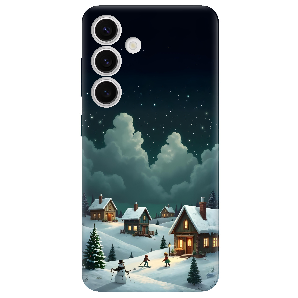 Чехол для Samsung Galaxy S24 Winter Night - фото 1 - Чехлы для телефонов