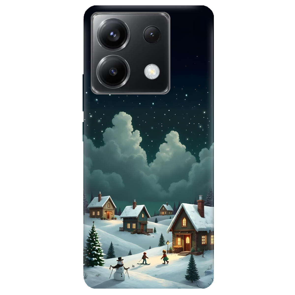 Чехол для Xiaomi Redmi Note 13 Pro 5G Winter Night - фото 1 Чехол для Xiaomi Redmi Note 13 Pro 5G Winter Night - фото 1 - Чехлы для телефонов