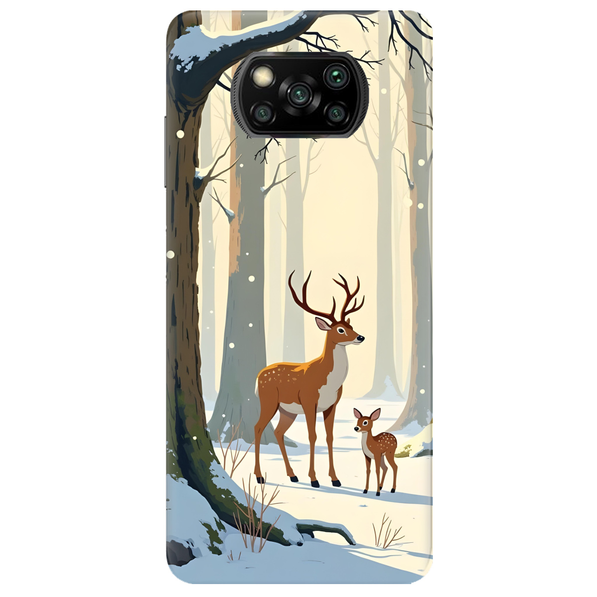Чохол для Xiaomi Poco X3 Forest Harmony - фото 1 Чохол для Xiaomi Poco X3 Forest Harmony - фото 1 - Чохли для телефонів