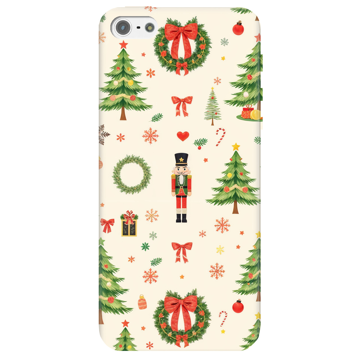 Чохол для Apple iPhone 5/5S Holiday Symphony - фото 1 Чохол для Apple iPhone 5/5S Holiday Symphony - фото 1 - Чохли для телефонів