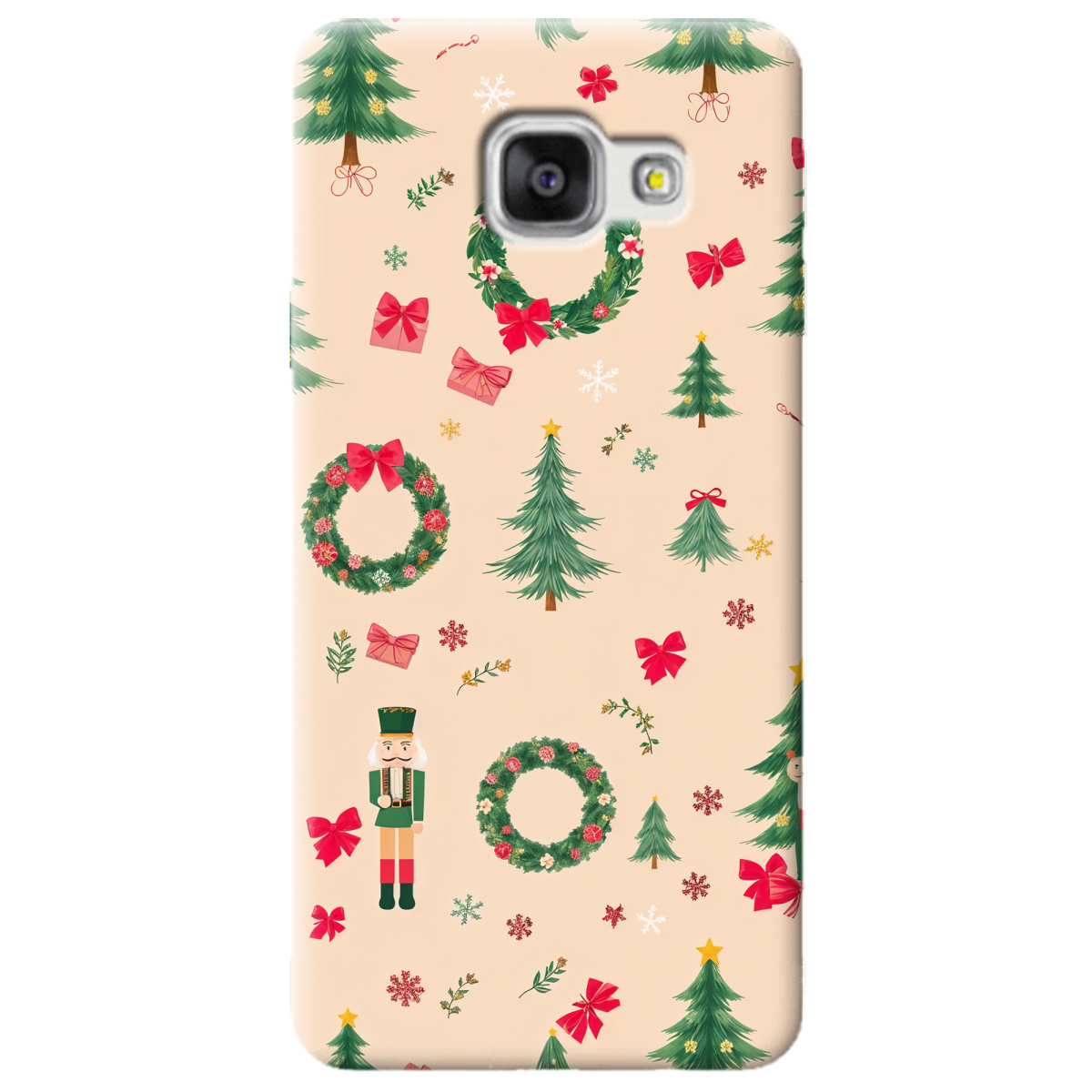 Чохол для Samsung Galaxy A3 2016 Christmas Traditions - фото 1 Чохол для Samsung Galaxy A3 2016 Christmas Traditions - фото 1 - Чохли для телефонів